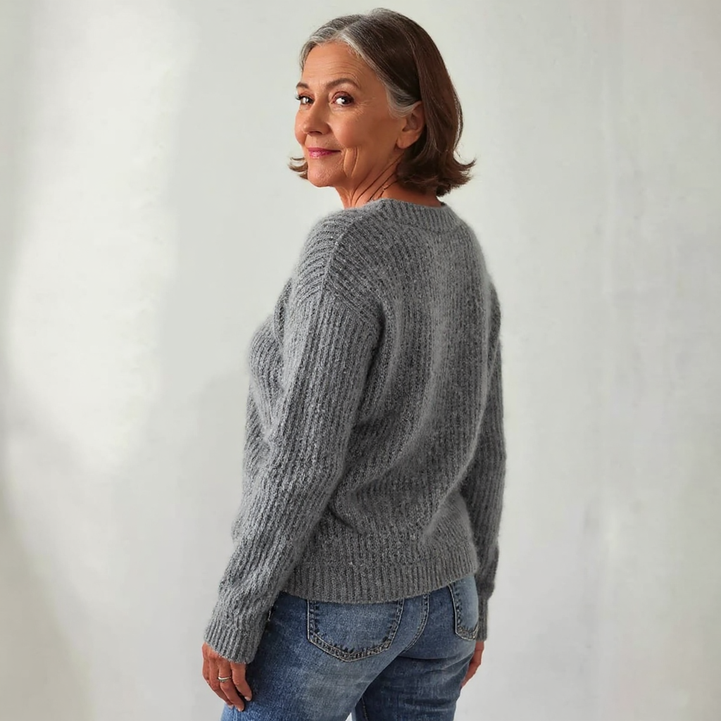 Lucie | Maglione con motivo di pecore