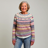 Nicole | Maglione con righe pastello
