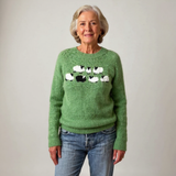 Mathilde | Maglione con motivo di pecore