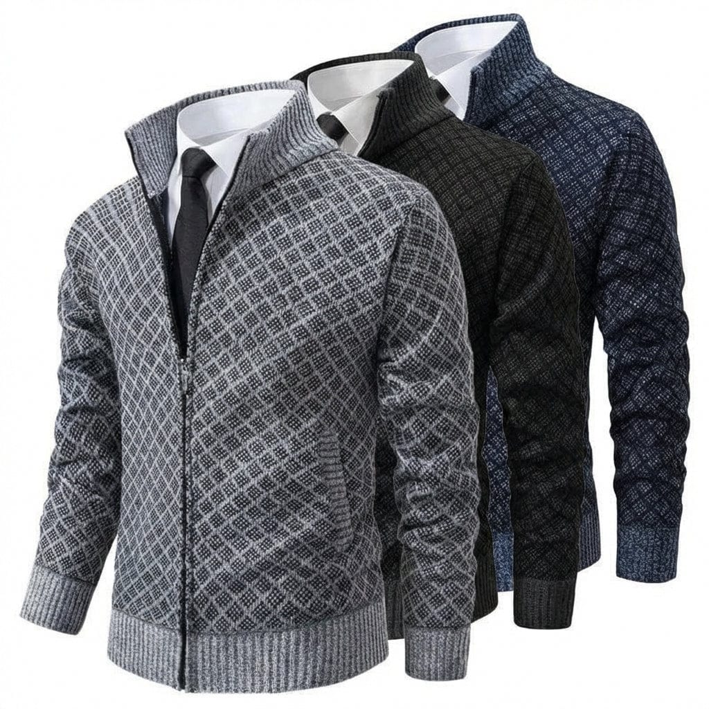 Maglione con zip Alessandro Montpellier
