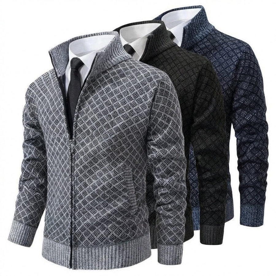 Maglione con zip Alessandro Montpellier