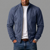 FOSCARI LABEL | GIUBBOTTO BOMBER IN PELLE SPAZZOLATA