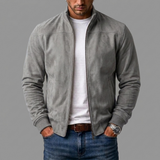 FOSCARI LABEL | GIUBBOTTO BOMBER IN PELLE SPAZZOLATA