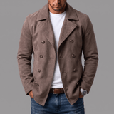 Cappotto in camoscio André Ferran