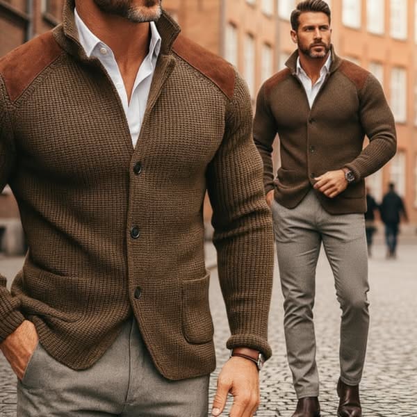 Cardigan a maglia André Ferran Rául