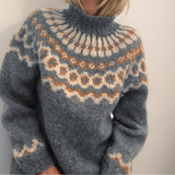 Christine | Maglione con motivo scandinavo