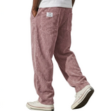 FOSCARI LABEL | Pantaloni larghi a coste