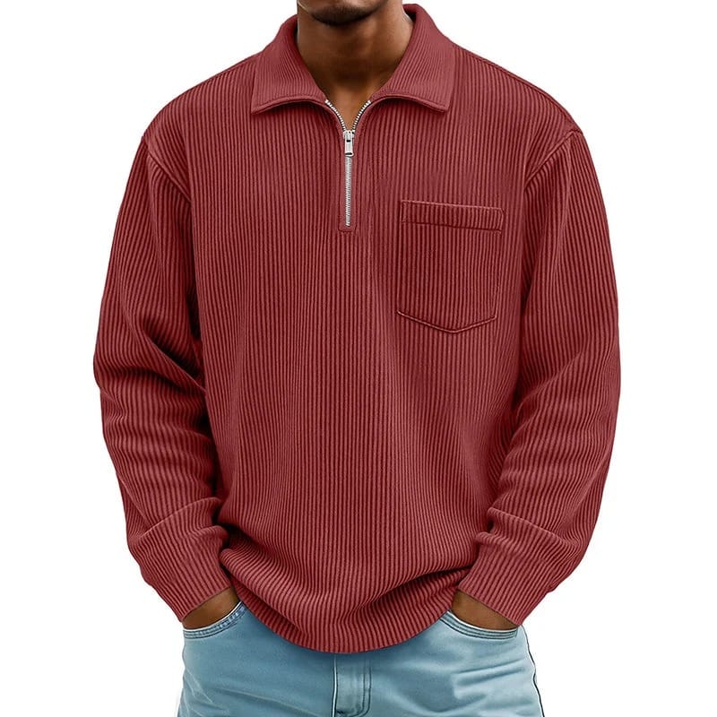 Maglione con zip André Ferran Ryan