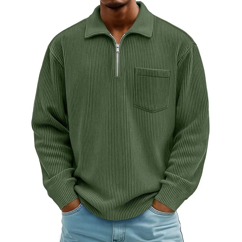 Maglione con zip André Ferran Ryan