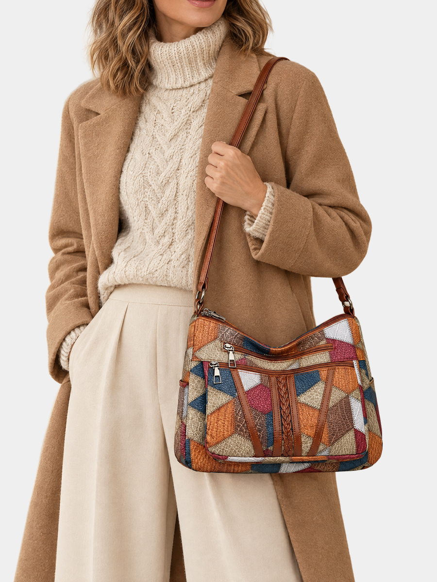 FOSCARI LABEL | BORSA PATCHWORK