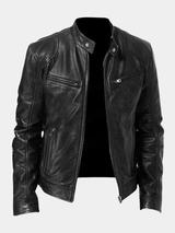 FOSCARI LABEL | Giacca in pelle casual