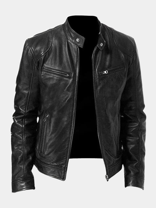 FOSCARI LABEL | Giacca in pelle casual