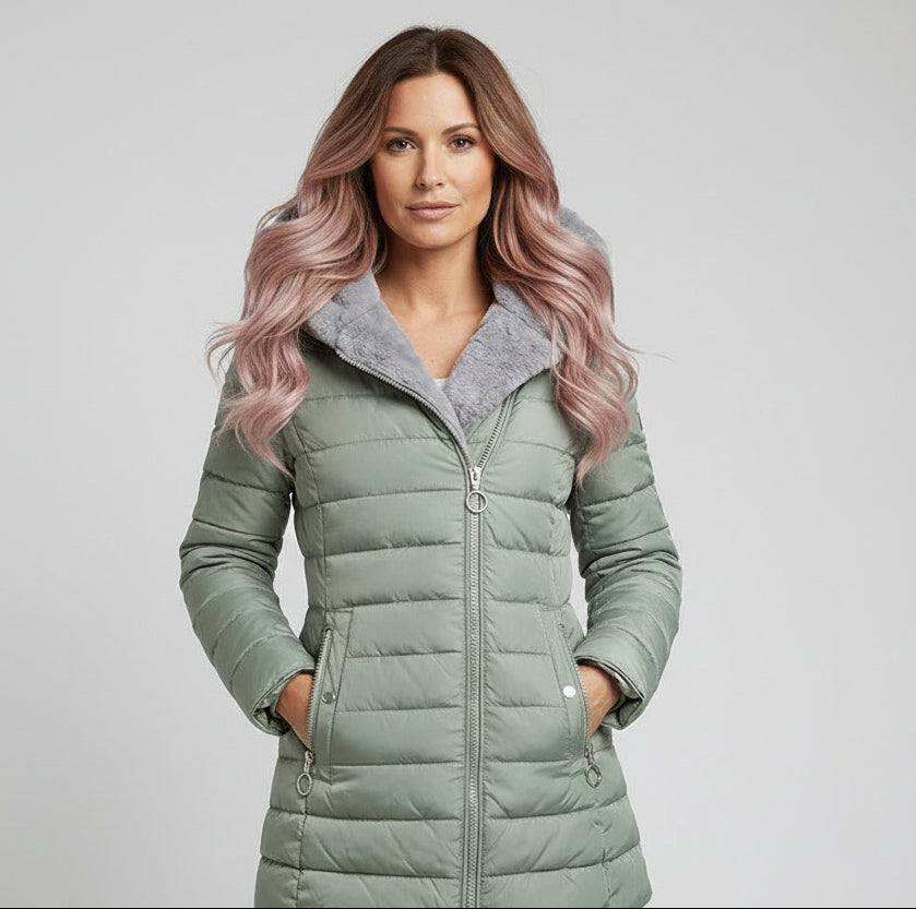ELVIRA™ | CAPPOTTO ELEGANTE CON CAPPUCCIO OVERSIZE