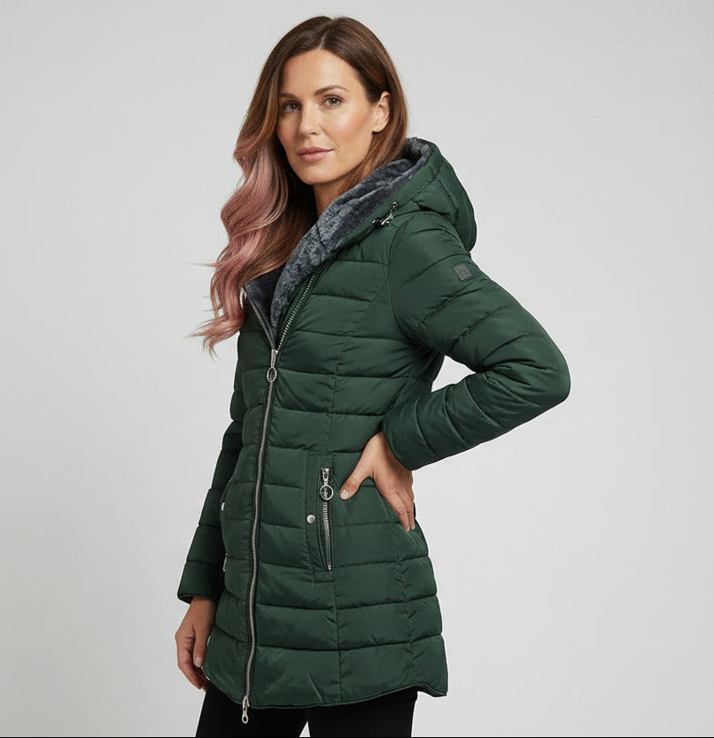 ELVIRA™ | CAPPOTTO ELEGANTE CON CAPPUCCIO OVERSIZE